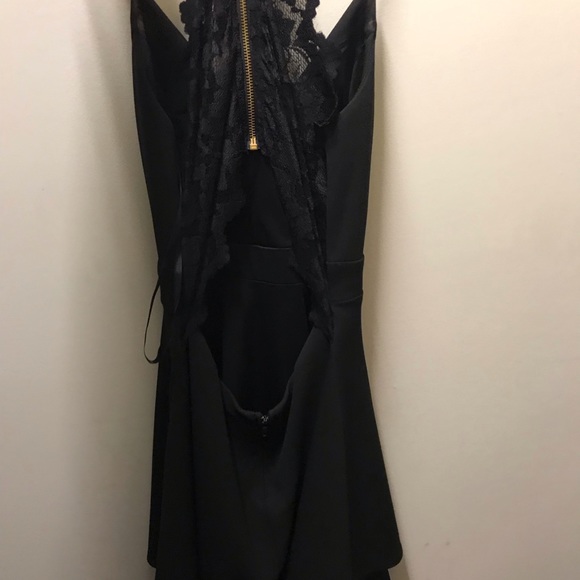 Black Dress- Lace back - Picture 2 of 4